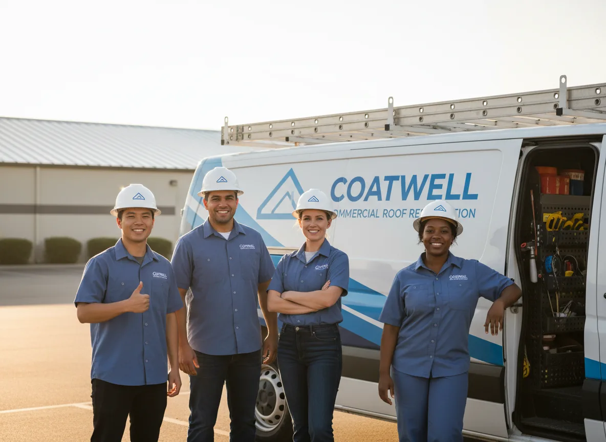 Commercial roof coating company in Crenshaw, MS